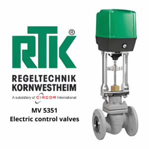 MV 5351 Electric control valves RTK