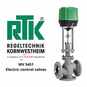 MV 5451 Electric control valves RTK