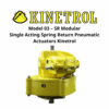 Model 03 – SR Modular Single Acting Spring Return Pneumatic Actuators Kinetrol
