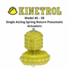 Model 40 – SR Single Acting Spring Return Pneumatic Actuators Kinetrol