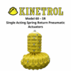 Model 60 – SR Single Acting Spring Return Pneumatic Actuators Kinetrol