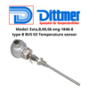 Model: Exia,B,00,06 eng-1846-8 type B BVS 03 Temperature sensor Dittmer
