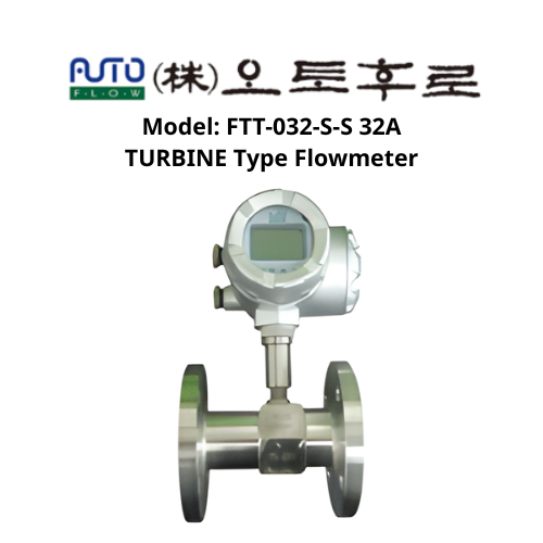 Model: FTT-032-S-S 32A TURBINE Type Flowmeter AUTOFLOW