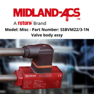 Model Misc - Part Number SSBVM223-1N Valve body assy MIDLAND-ACS