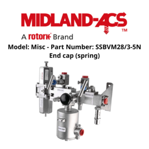 Model Misc - Part Number SSBVM283-5N End cap (spring) MIDLAND-ACS