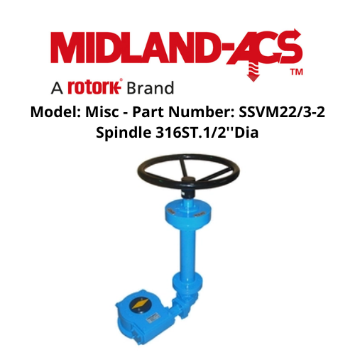 Model Misc - Part Number SSVM223-2 Spindle 316ST.12''Dia MIDLAND-ACS