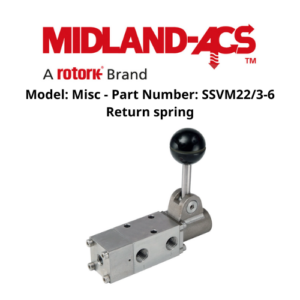 Model Misc - Part Number SSVM223-6 Return spring MIDLAND-ACS