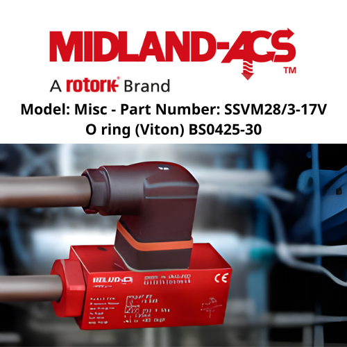 Model: Misc - Part Number: SSVM28/3-17V O ring (Viton) BS0425-30 MIDLAND-ACS