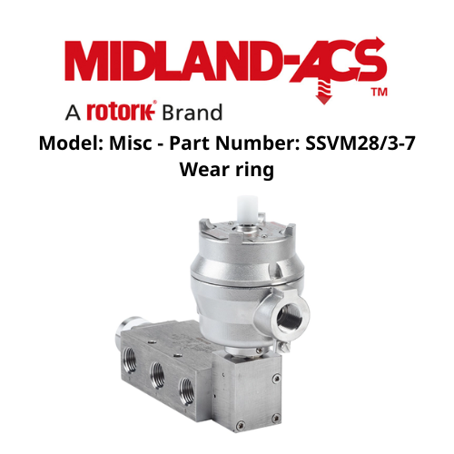 Model: Misc - Part Number: SSVM28/3-7 Wear ring MIDLAND-ACS