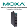 NAT-102 2-port industrial Network Address Translation (NAT) devices Moxa