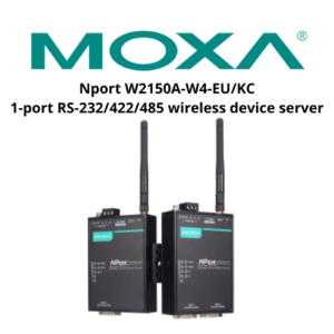 Nport W2150A-W4-EU/KC 1-port RS-232/422/485 wireless device server Moxa