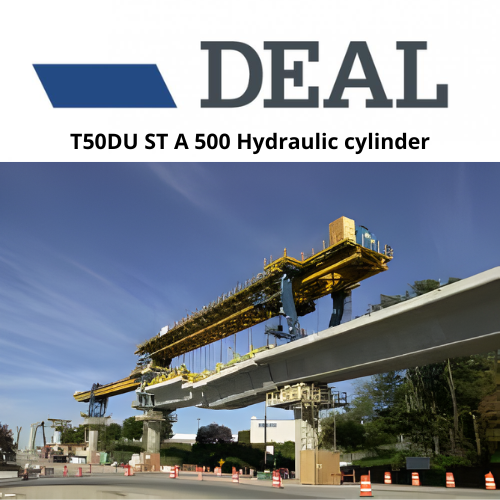 T50DU ST A 500 Hydraulic cylinder DEAL Italy