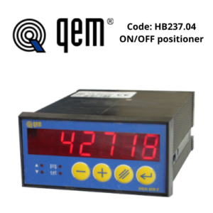 Code: HB237.04 ON/OFF positioner QEM