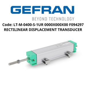 Code LT-M-0400-S-1UR 0000X000X00 F094297 RECTILINEAR DISPLACEMENT TRANSDUCER Gefran