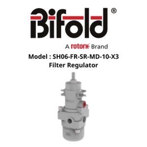 Model SH06-FR-SR-MD-10-X3 Filter Regulator Bifold-Rotork