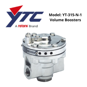 Model: YT-315-N-1 Volume Boosters YTC-Rotork