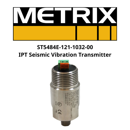 ST5484E-121-1032-00 IPT Seismic Vibration Transmitter Metrix