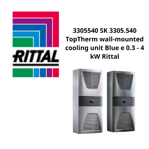 3305540 SK 3305.540 TopTherm wall-mounted cooling unit Blue e 0.3 - 4 kW Rittal