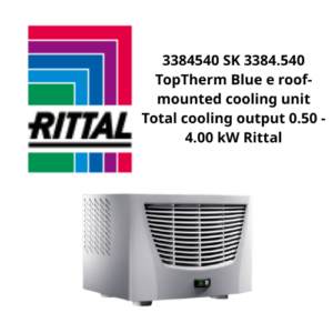 3384540 SK 3384.540 TopTherm Blue e roof-mounted cooling unit Total cooling output 0.50 - 4.00 kW Rittal