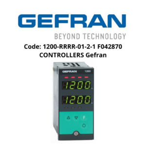 Code 1200-RRRR-01-2-1 F042870 CONTROLLERS Gefran