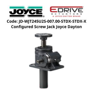 Code JD-WJT245U2S-007.00-STDX-STDX-X Configured Screw Jack Joyce Dayton