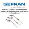 Code TC1-A-1-K-5-A-F 015X000X00050XA F010890 Thermocouple for use in the plastics industry Gefran