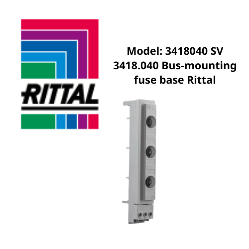 Model 3418040 SV 3418.040 Bus-mounting fuse base Rittal