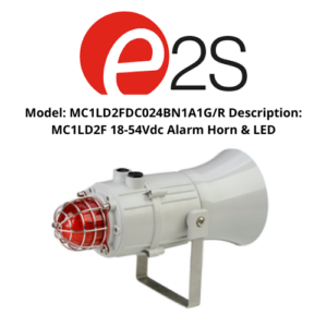 Model MC1LD2FDC024BN1A1GR Description MC1LD2F 18-54Vdc Alarm Horn & LED E2S