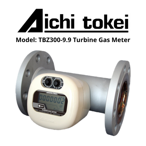 Model: TBZ300-9.9 Turbine Gas Meter Aichi Tokei Denki
