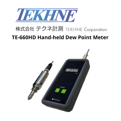 TE-660HD Hand-held Dew Point Meter Tekhne