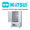 Tray Dryer PO-50-S Type Inside Stainless Matsui