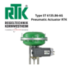 Type ST 6135.B6-6G Pneumatic Actuator RTK