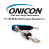 F-1100-10-B2-1221 Turbine Flow Meters Onicon