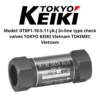 Model DT8P1-10-5-11-JA-J In-line type check valves TOKYO KEIKI Vietnam TOKIMEC Vietnam