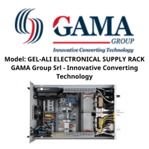 Model GEL-ALI ELECTRONICAL SUPPLY RACK GAMA Group Srl - Innovative Converting Technology