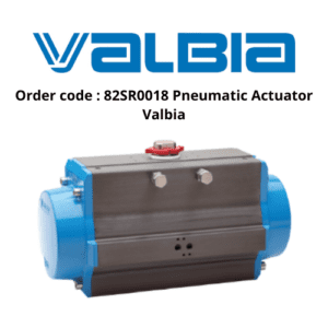 Order code 82SR0018 Pneumatic Actuator Valbia