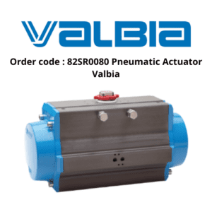 Order code 82SR0080 Pneumatic Actuator Valbia
